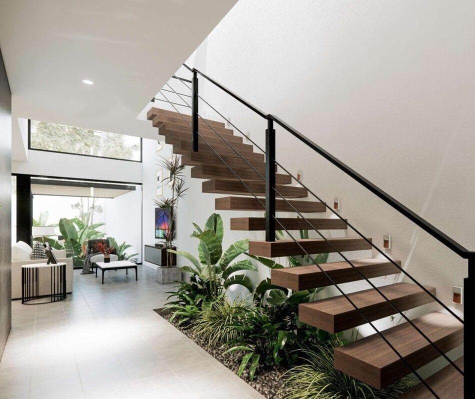 House north of Mérida in Temozón Norte, in an exclusive private neighborhood