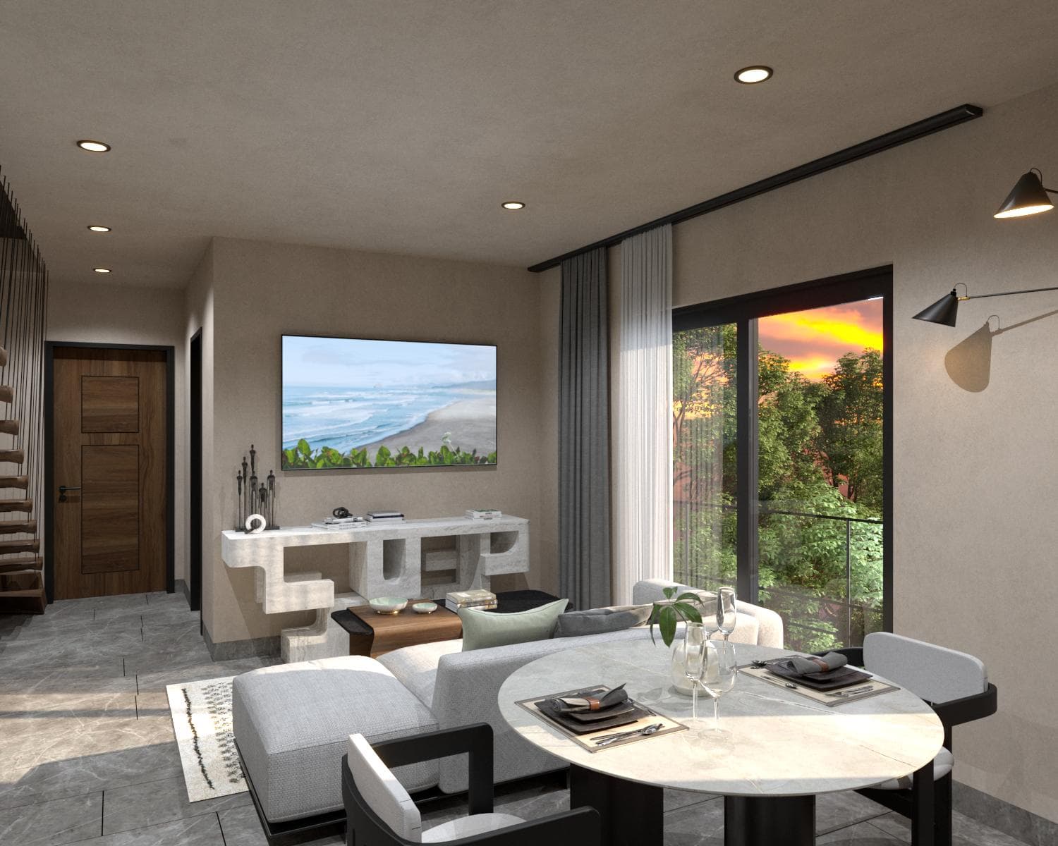 One-Bedroom Apartment in Playacar Phase II