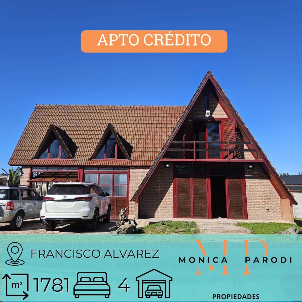 HOUSE FOR SALE IN THE PARQUE GORRITI NEIGHBORHOOD (20 METERS FROM GORRITI), IN FRANCISCO ÁLVAREZ