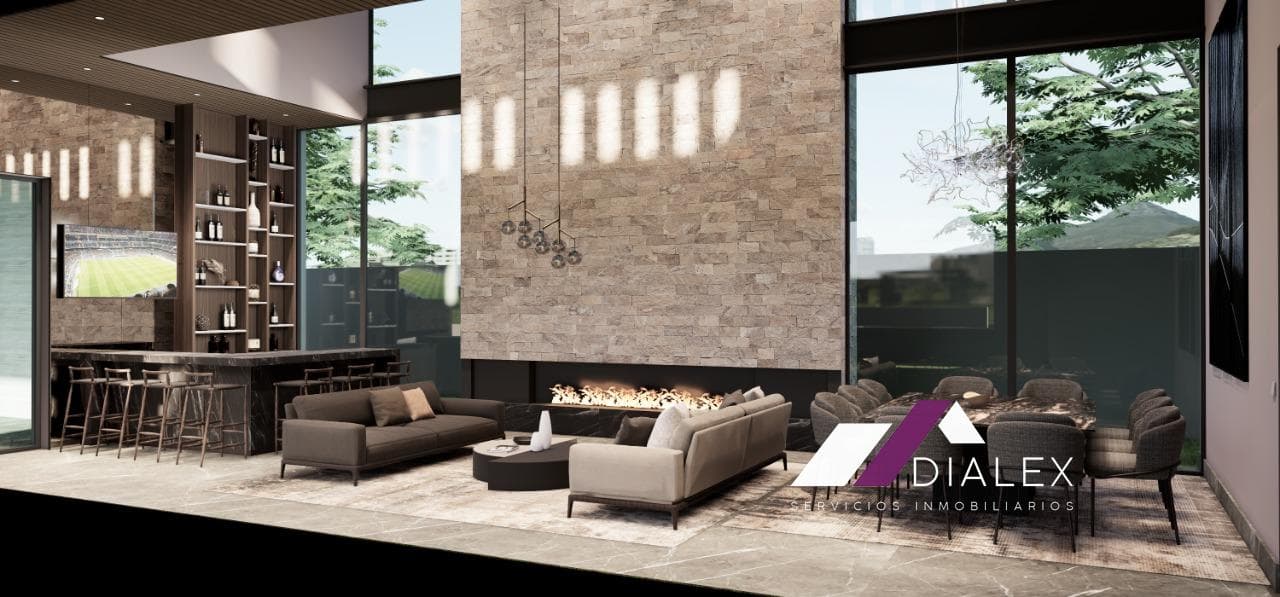 House for SALE, 799 M2—SIERRA ALTA Subdivision on CARRETERA NACIONAL in MONTERREY, Nuevo León.
