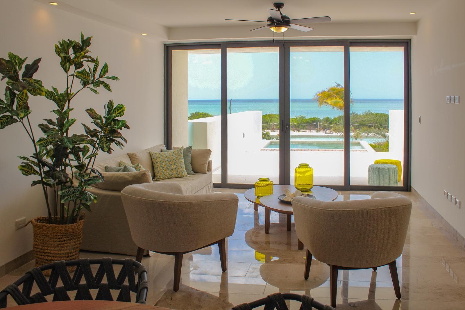 Beachfront Apartment for Sale in Telchac Puerto