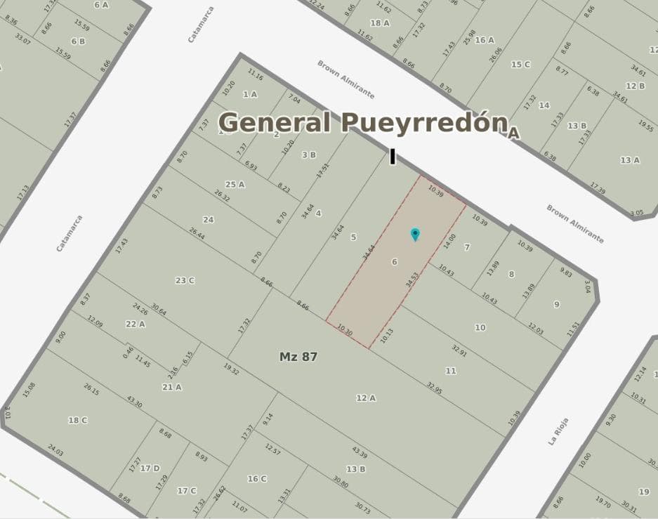 Lot in Plaza Mitre