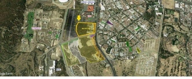 Lot at Periférico Poniente and Av. Del Bosque