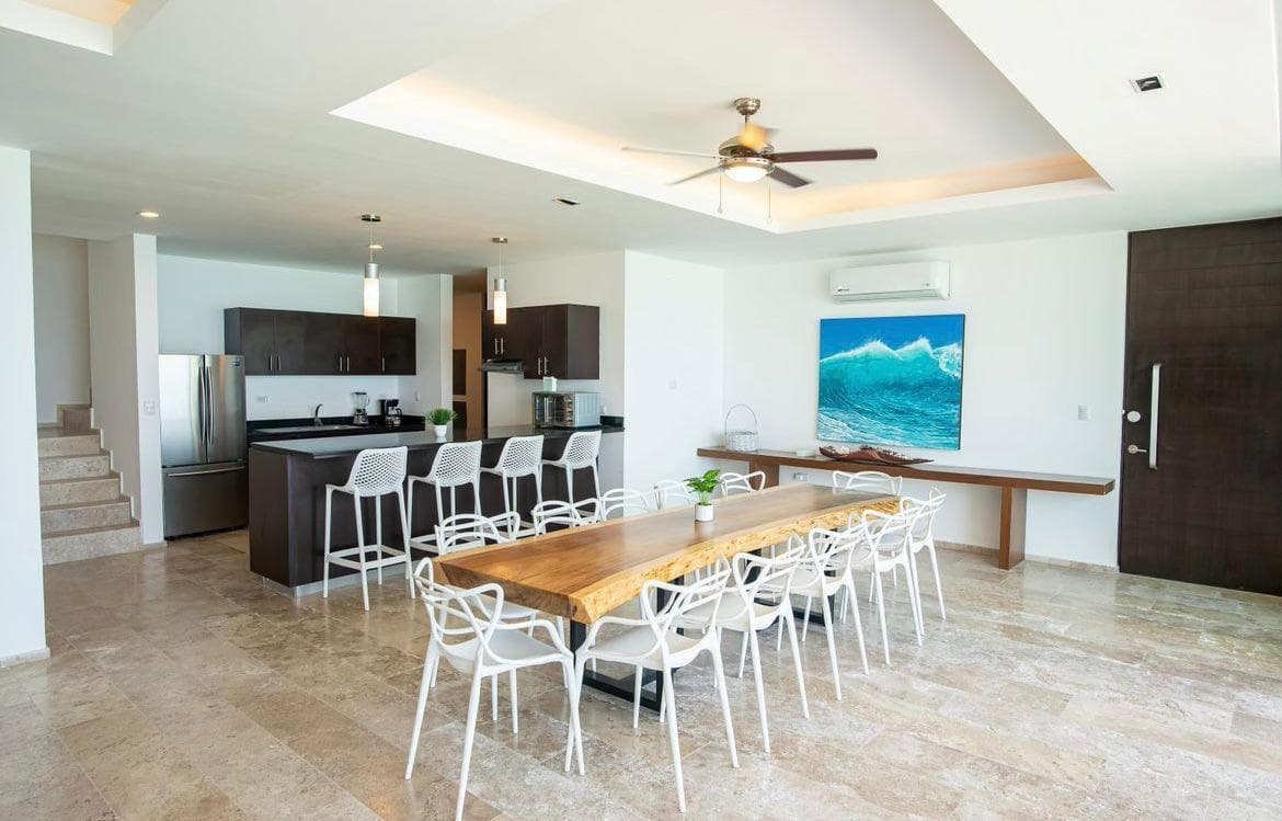 Apartment for sale on the BEACHFRONT in Chicxulub Puerto, Progreso, Yucatán