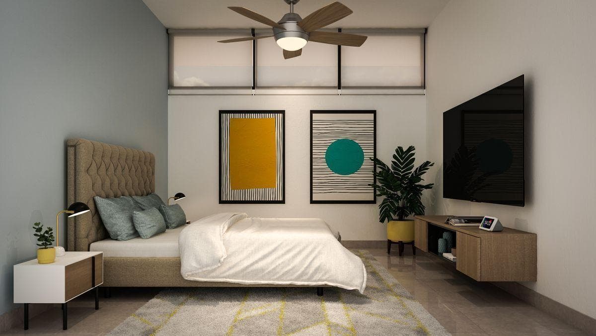 Apartment north of Mérida in Chuburná de Hidalgo, a high-yield area