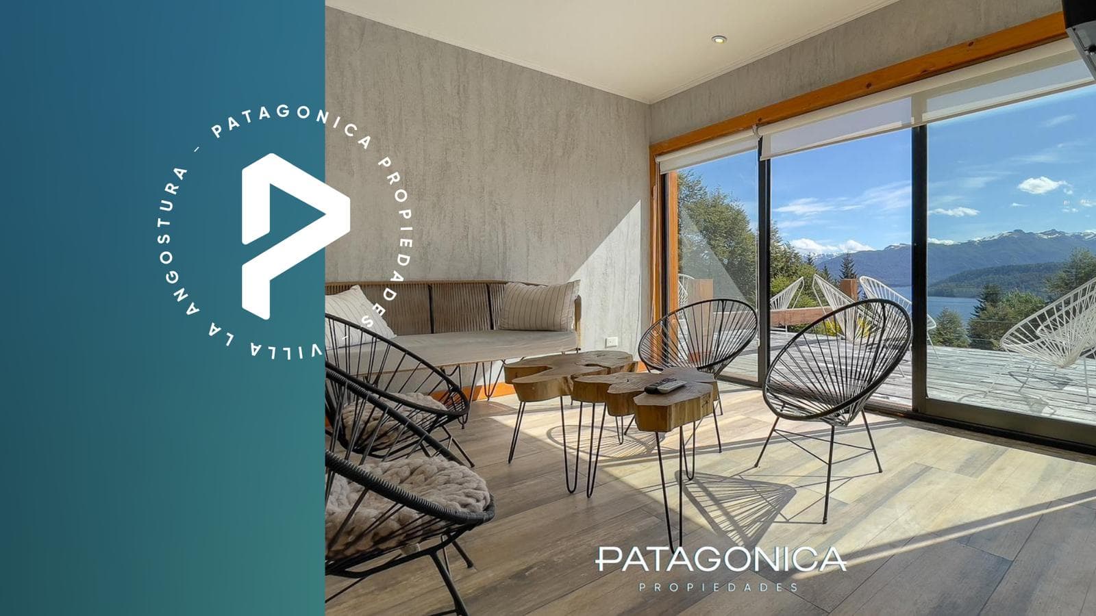 FOR SALE: 5-room furnished apartment, 160 m², with a view of the lake, Villa La Angostura