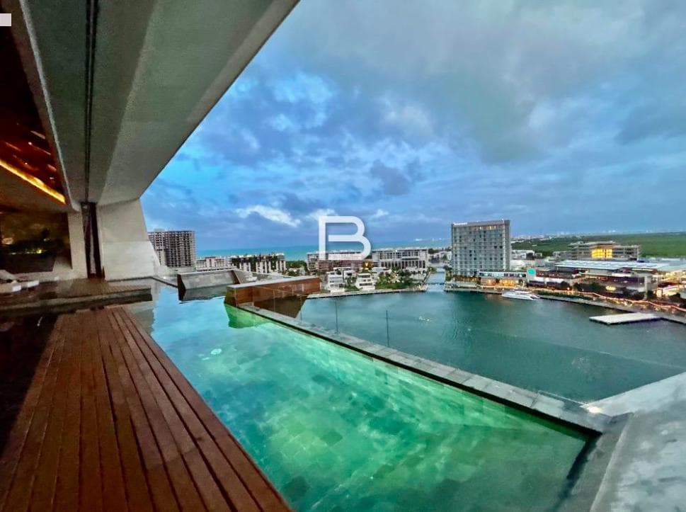 Furnished Apartment for Sale in Puerto Cancun Shark Tower