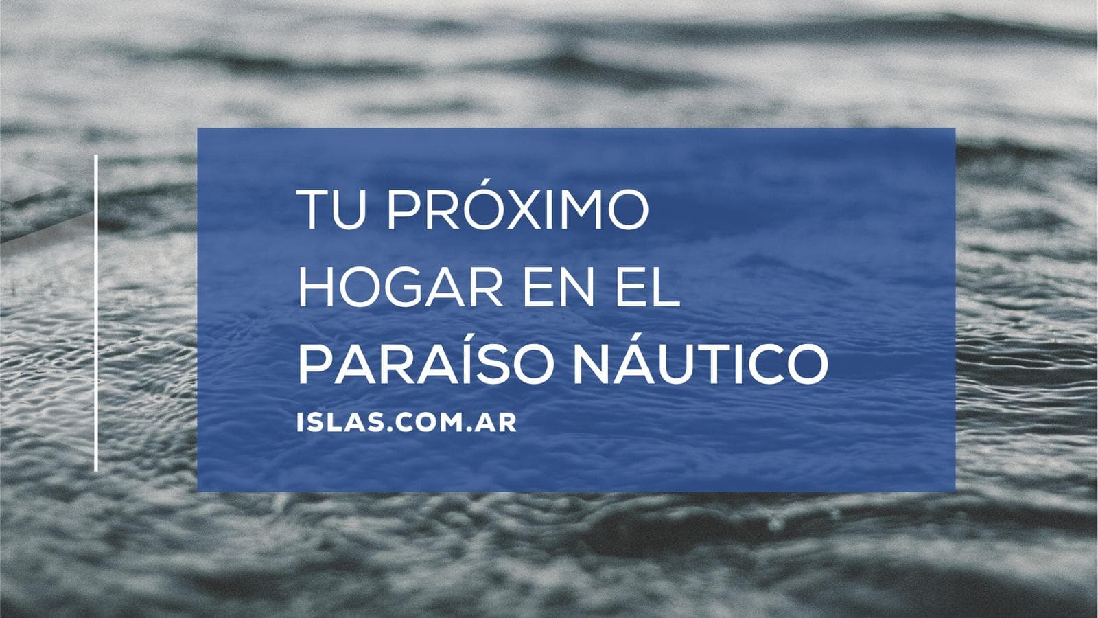 Barrios Náuticos Islands - Victoria Island. Lots ranging from 450 to 1,500 m². Exclusive Riverfront Lots