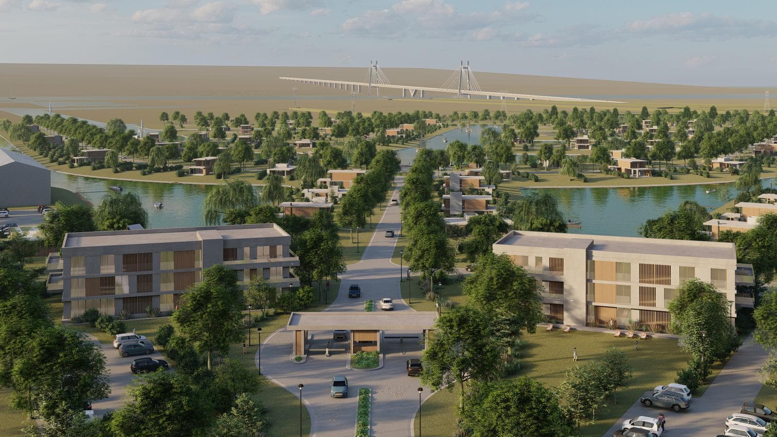 Barrios Náuticos Islands - Victoria Island. Lots ranging from 450 to 1,500 m². Exclusive Riverfront Lots
