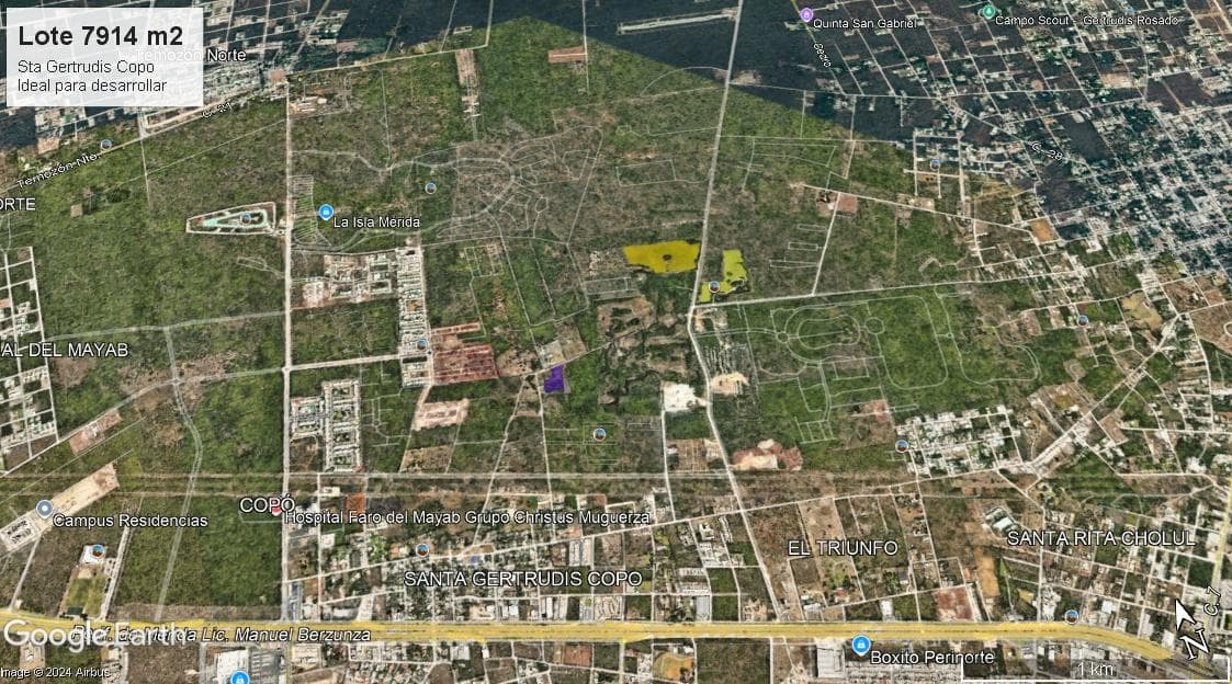 7,914 m² lot, ideal for development in Sta. Gertrudis Copo