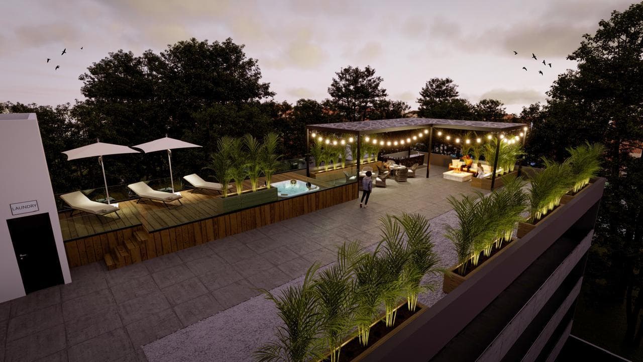 2-room apartment with a balcony—brand new