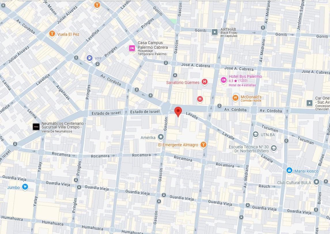 Studio apartment for sale in Almagro