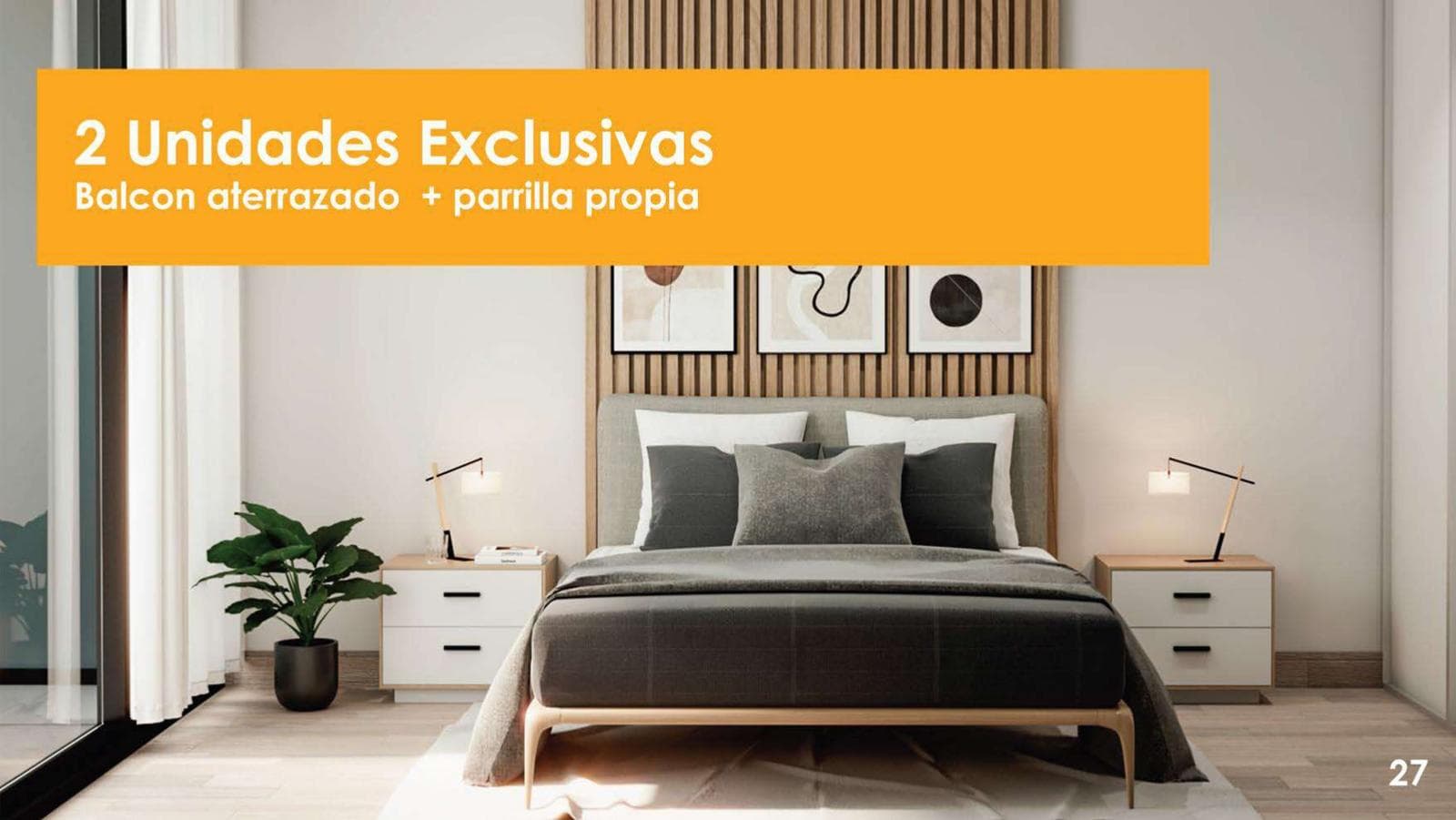 TWO-ROOM APARTMENT FOR SALE IN BARRIO NORTE