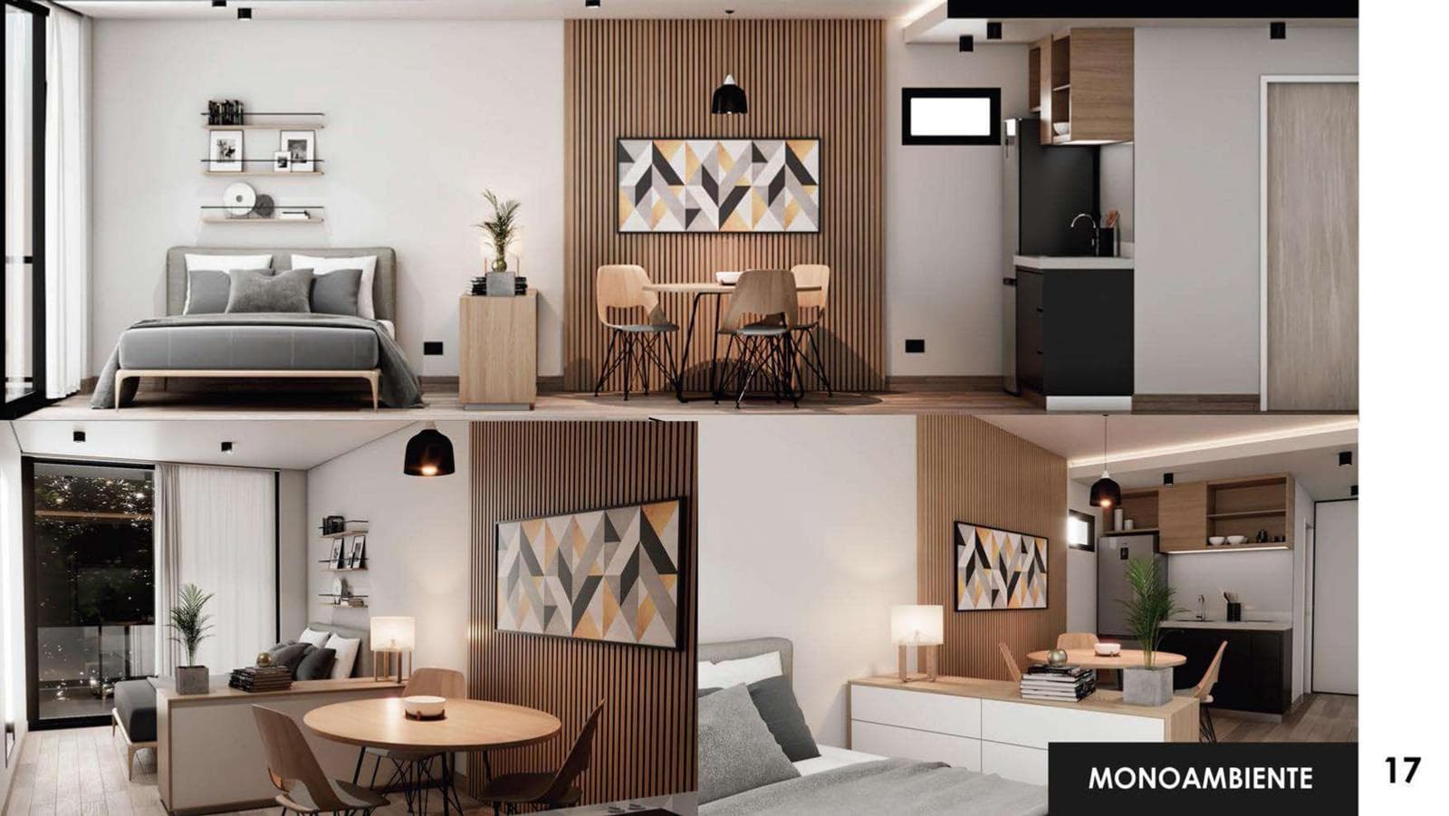 TWO-ROOM APARTMENT FOR SALE IN BARRIO NORTE