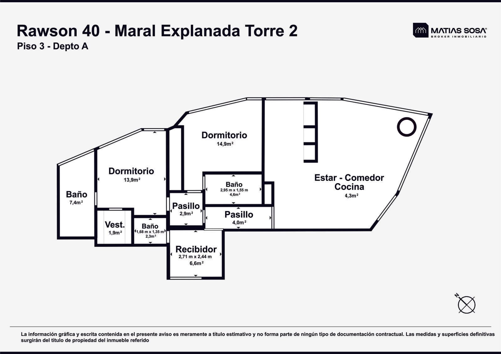 For Sale - Apartment - 3-room - Maral Explanada - Playa Chica