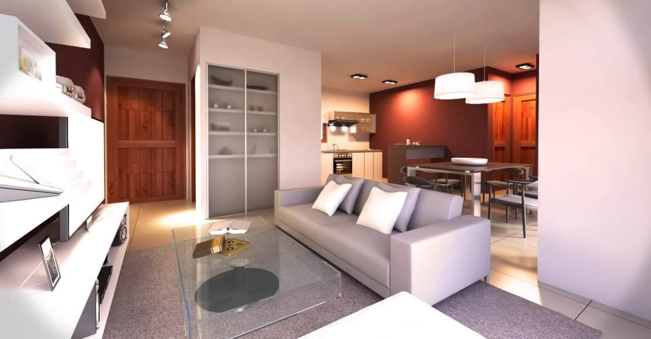 FOR SALE: 69.5 m² apartment (UF 6) in a new construction project, Lomas de Correntoso, Villa la Angostura