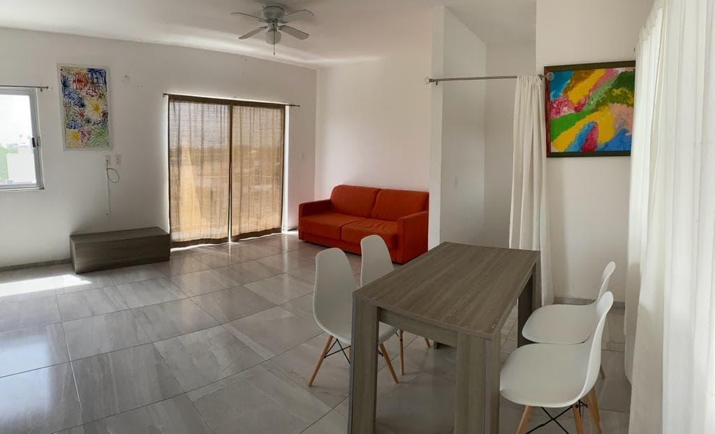 1-Bedroom Furnished Apartment for Rent | Jim Ejidal Condo, Playa del Carmen