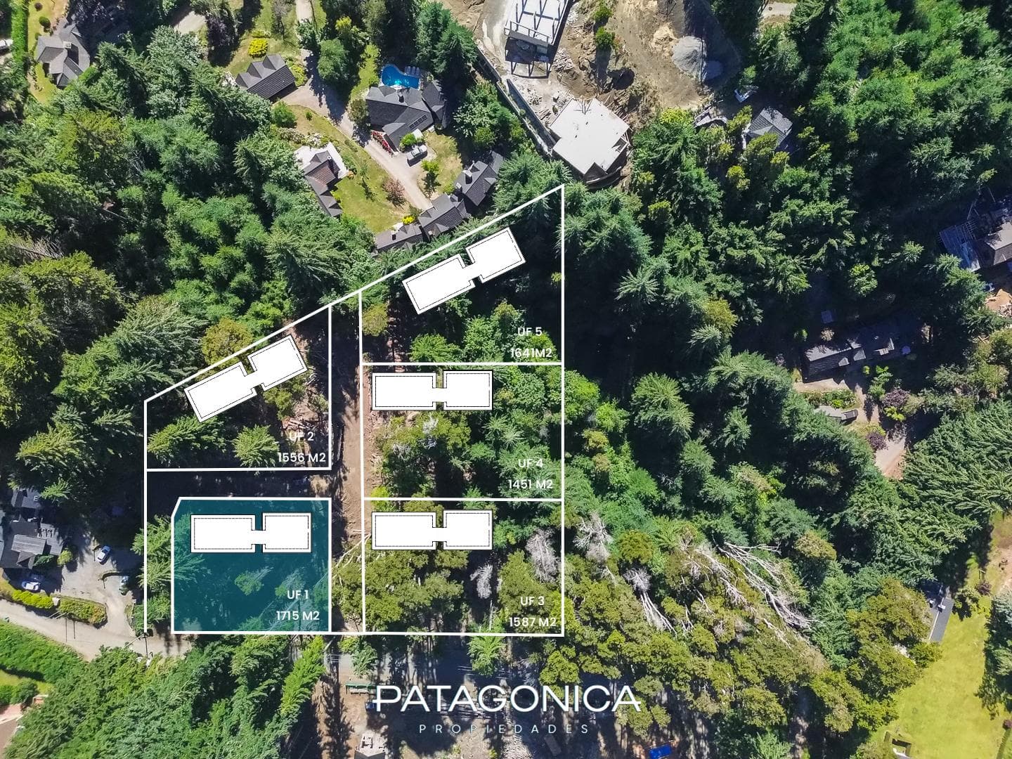 FOR SALE: 1,704 M2 LOT ON THE MANZANO PENINSULA, 50 M FROM THE BEACH - VILLA LA ANGOSTURA