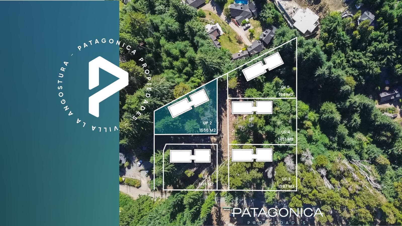 FOR SALE: 1,553 M2 LOT ON THE MANZANO PENINSULA, 50 M FROM THE BEACH - VILLA LA ANGOSTURA