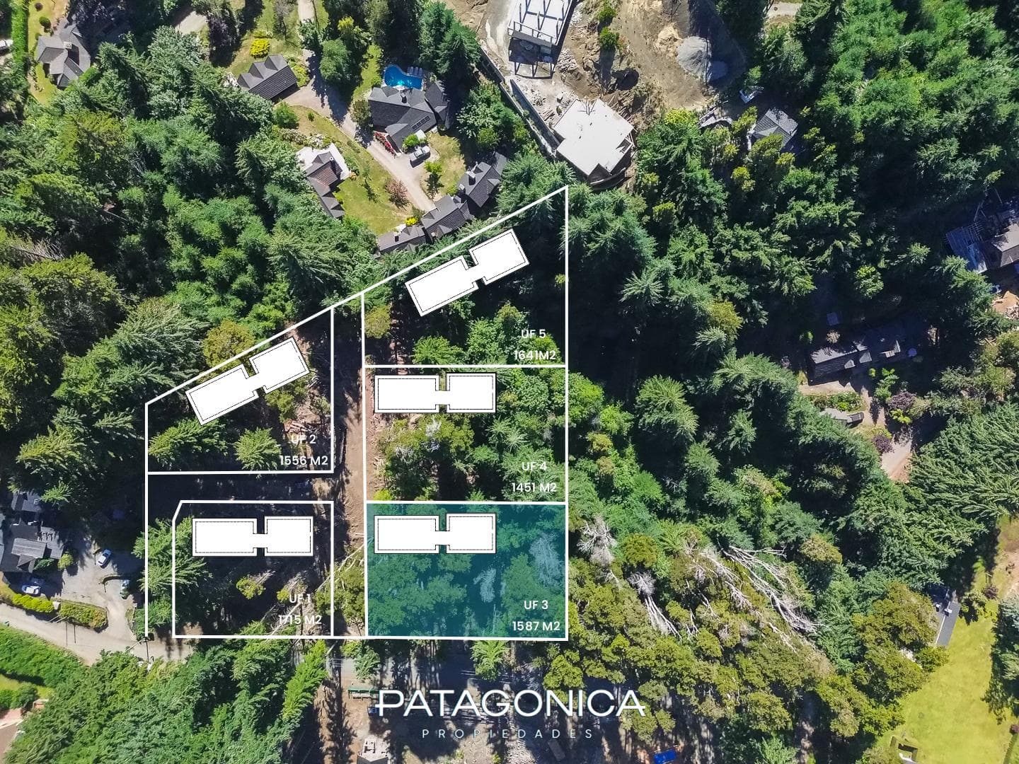 FOR SALE: 1,698 M2 LOT ON THE MANZANO PENINSULA, 50 M FROM THE BEACH - VILLA LA ANGOSTURA