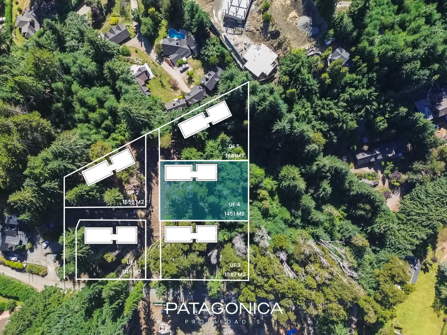 FOR SALE: 1,430 M2 LOT ON THE MANZANO PENINSULA, 50 M FROM THE BEACH - VILLA LA ANGOSTURA