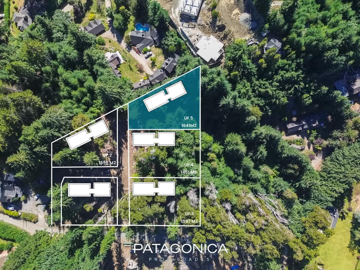 FOR SALE: 1,639 M2 LOT ON THE MANZANO PENINSULA, 50 M FROM THE BEACH - VILLA LA ANGOSTURA