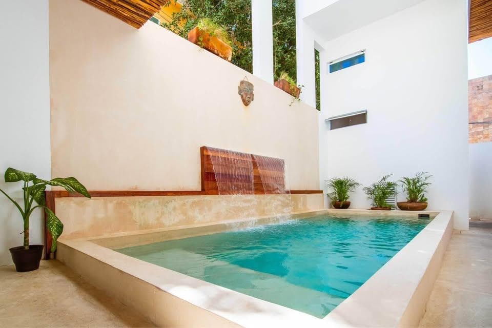 Furnished Studio for Rent | Central 40 Zazil Ha