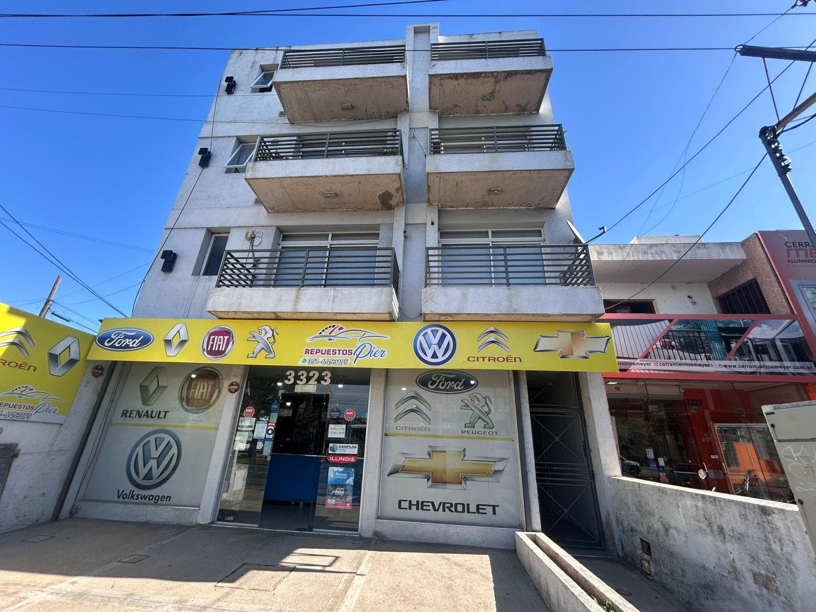 Alq Depto amplio de 1 dorm con balcón Fuerza Aérea 3323