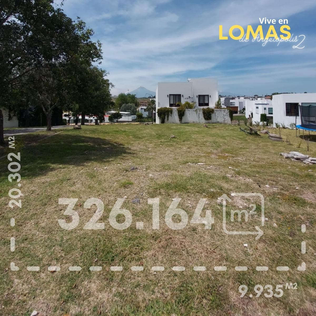 Land for SALE in the Lomas de Angelópolis Residential Condominium, Parque Nilo, Puebla