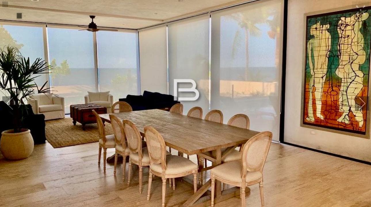 Luxury Oceanfront House for Rent in Cancún