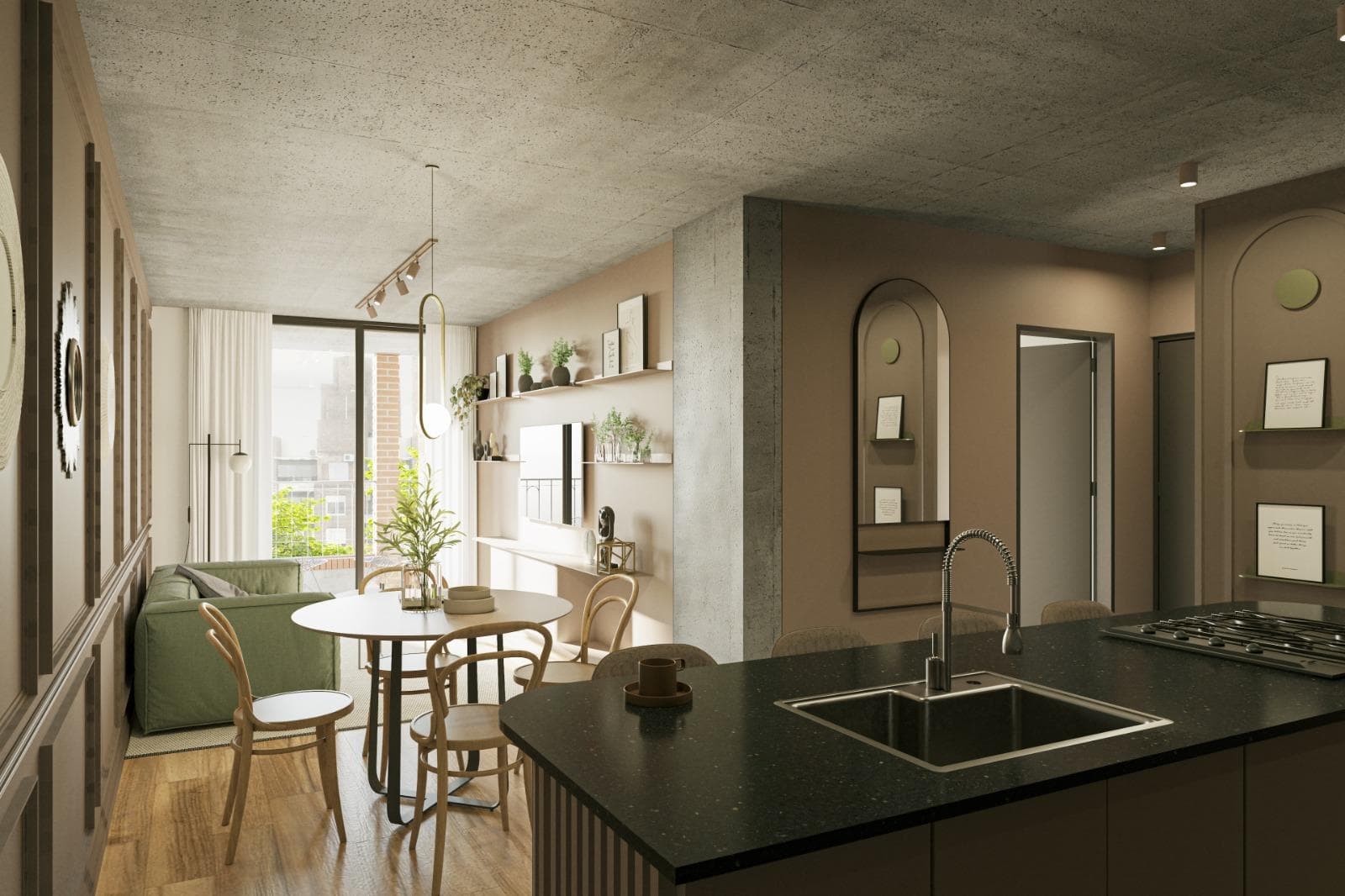 For Sale/Financing: 2-Bedroom Suite Apartment with Amenities. Downtown