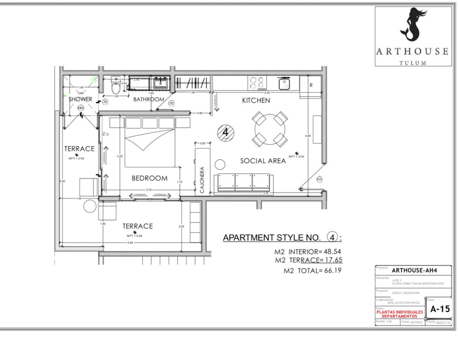Apartment at ARTHOUSE TULUM