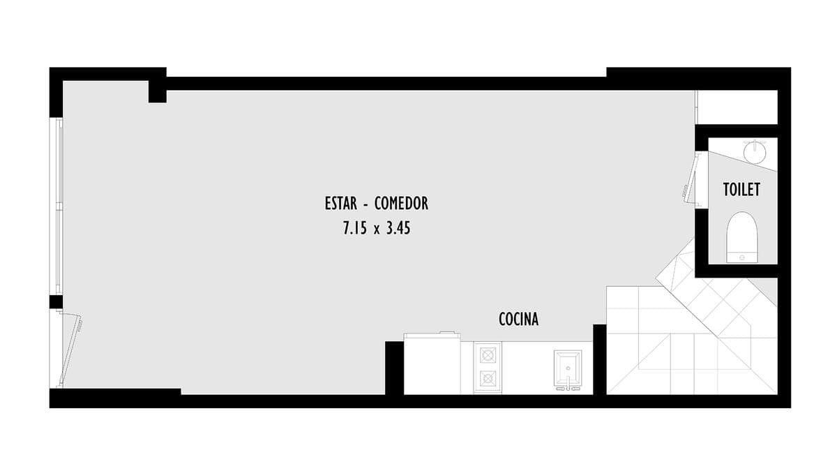 Apartment for SALE / RENT in City Bell, at the corner of Cno. Gral. Belgrano and 460