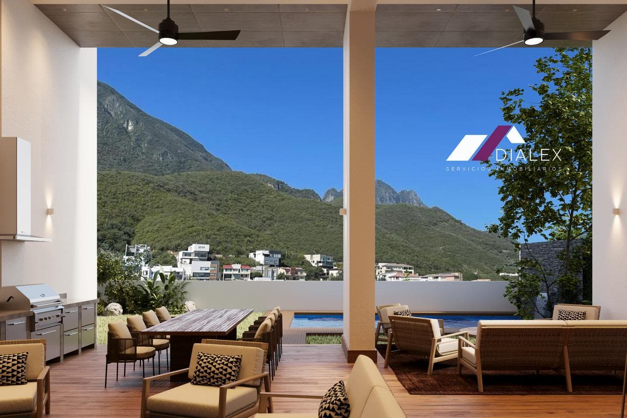 House for SALE, 1,081 M2—SIERRA ALTA Subdivision on CARRETERA NACIONAL in MONTERREY, 4 Levels