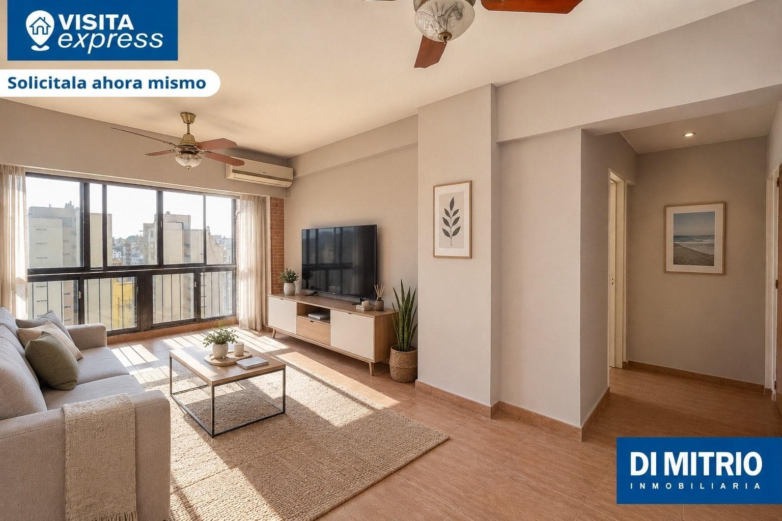 San Telmo 3 with 52 m² apartment, balcony, eligible for financing.