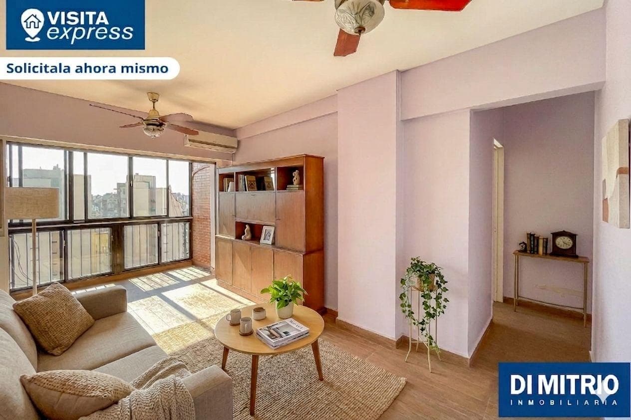 San Telmo 3 with 52 m² apartment, balcony, eligible for financing.