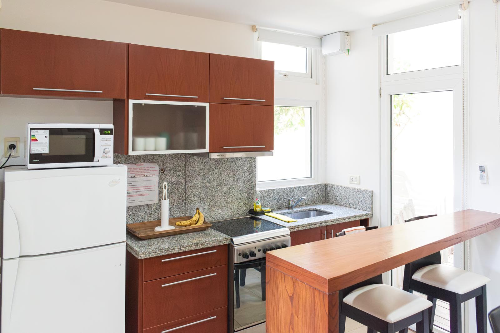 Apartment in a complex just steps from the beach