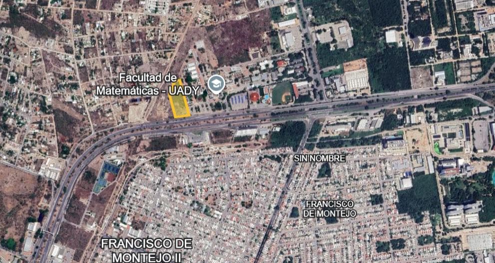 Land for sale on the Periférico Norte with a 66-meter frontage!