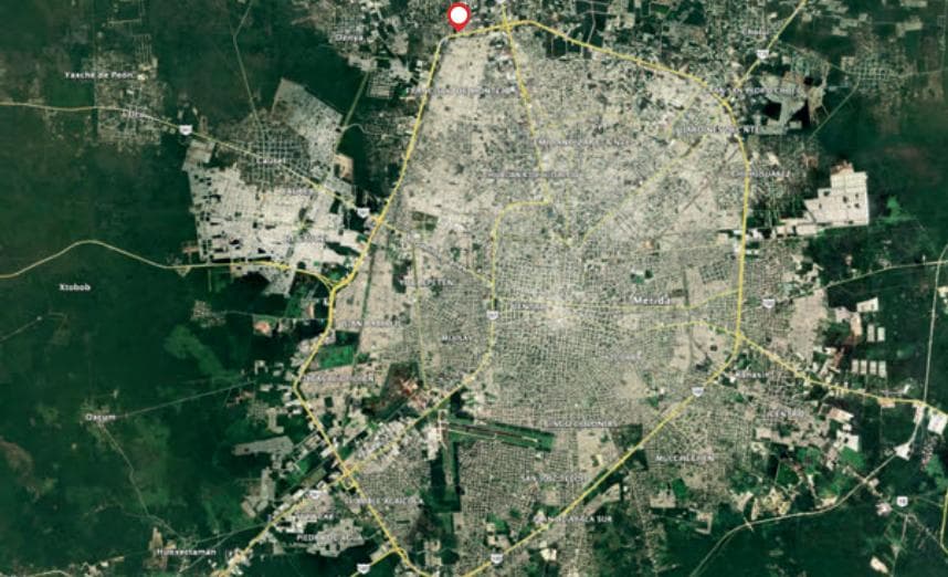 Land for sale on the Periférico Norte with a 66-meter frontage!
