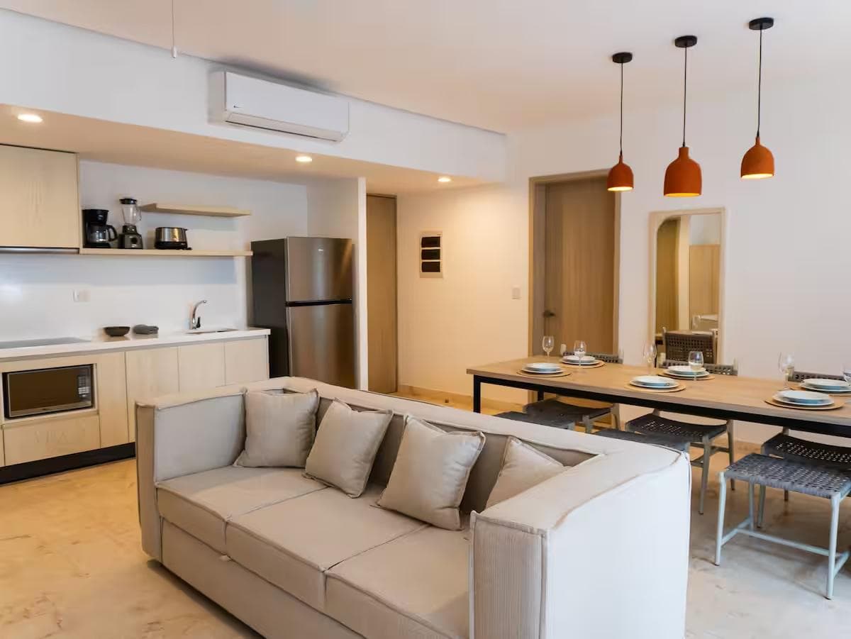 2 BEDROOMS, 2 BATHROOMS, FURNISHED, LOCKOFF, HUNAB, TULUM