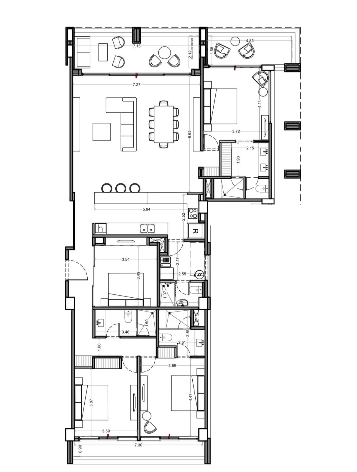 Pre-Sale Condo Right on the Beach in Yucatán, Boga Telchac
