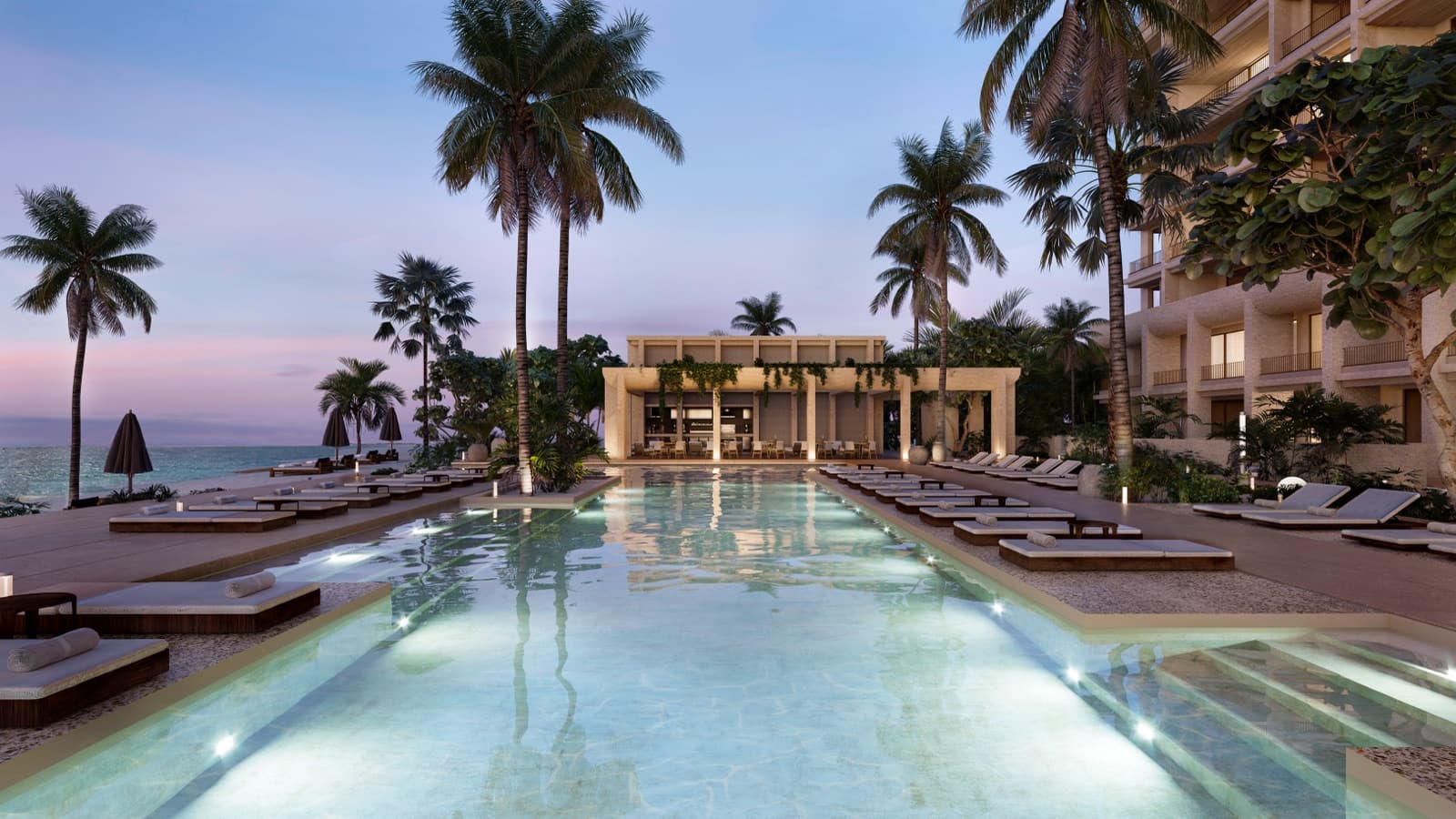 Pre-Sale Condo Right on the Beach in Yucatán, Boga Telchac