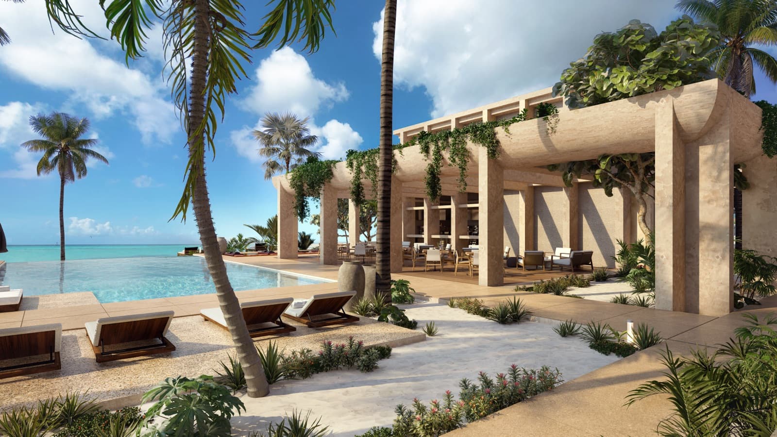 Pre-Sale Condo Right on the Beach in Yucatán, Boga Telchac