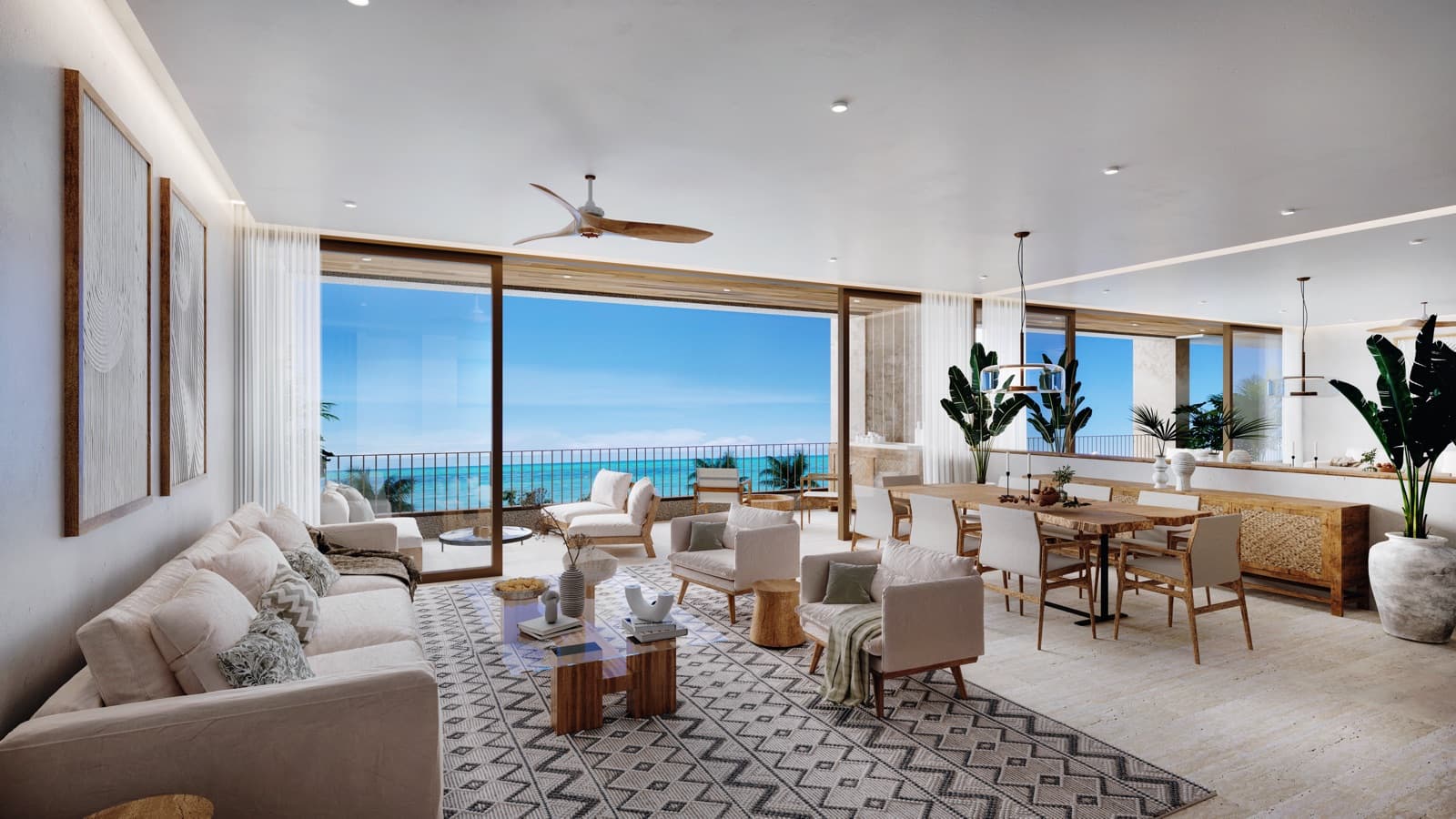 Pre-Sale Condo Right on the Beach in Yucatán, Boga Telchac