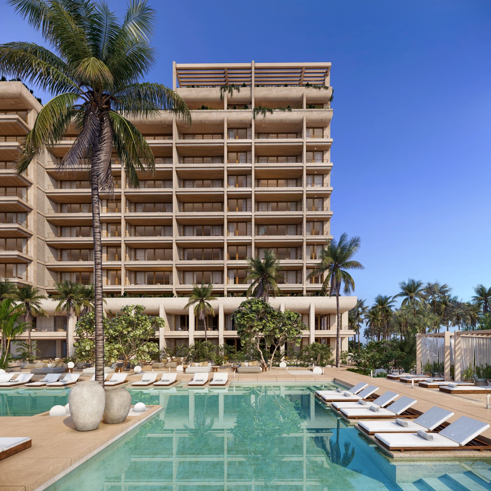 Pre-Sale Condo Right on the Beach in Yucatán, Boga Telchac