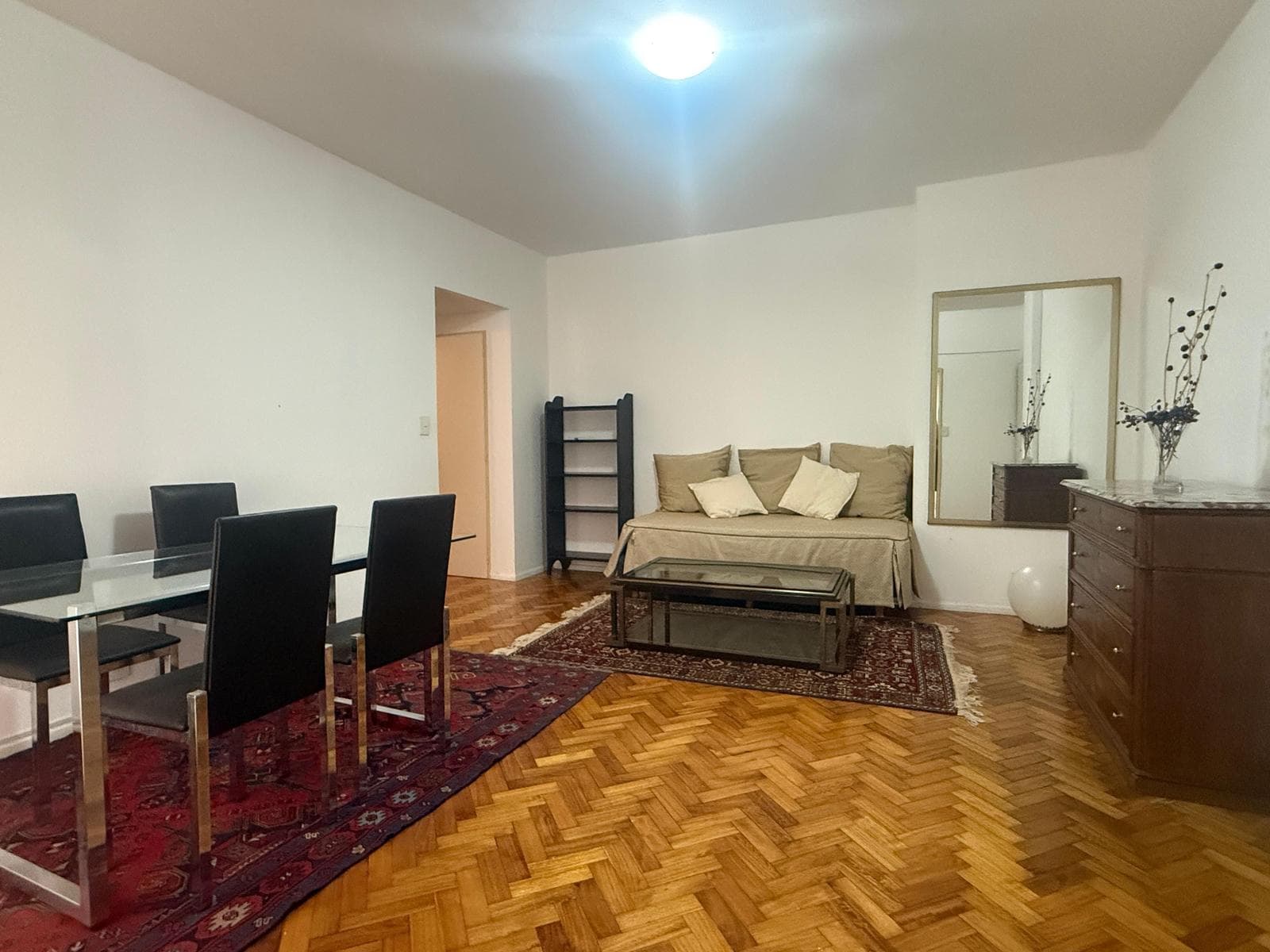 Departamento en Recoleta amoblado y equipado.