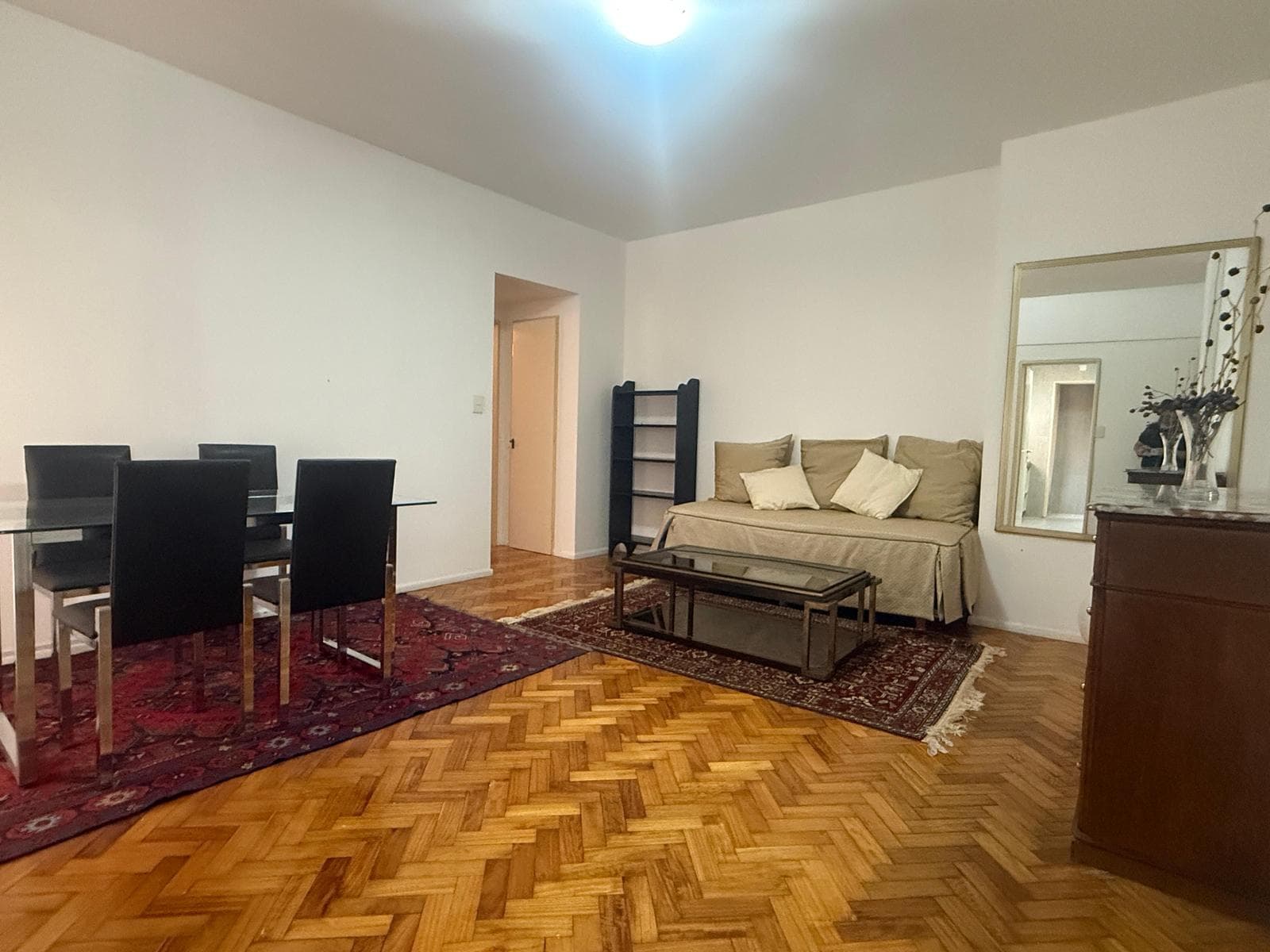Departamento en Recoleta amoblado y equipado.