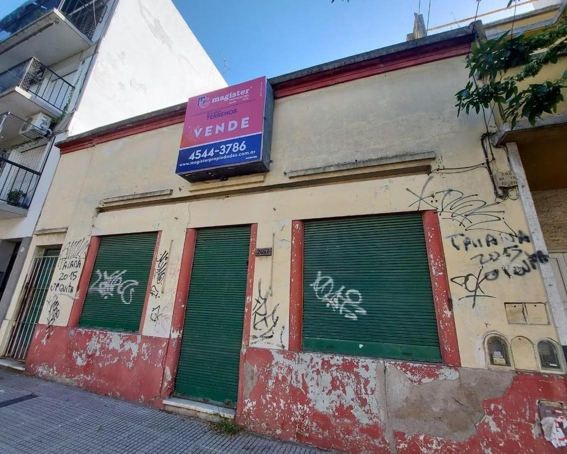 Lot measuring 8.72 × 43.22. USAB2. Villa Urquiza
