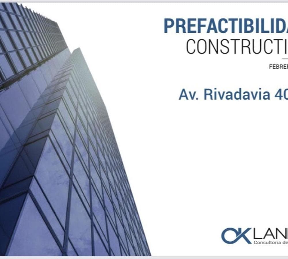 16 x 60-meter lot on Rivadavia Avenue. USAB 2. Almagro Premium. ALMAGRO