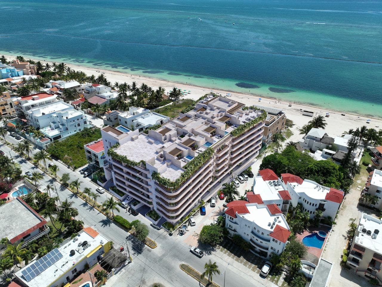 Departamento en Sole Blu Puerto Morelos